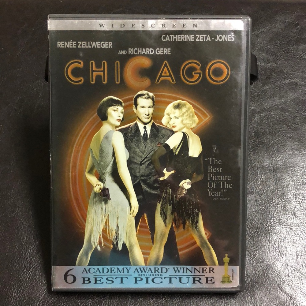 Chicago (DVD 2003 Widescreen) Renee Zellweger Catherine Zeta Jones Richard Gere